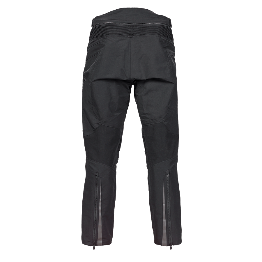 Triple Leather Roadster Black Unisex Riding Pants