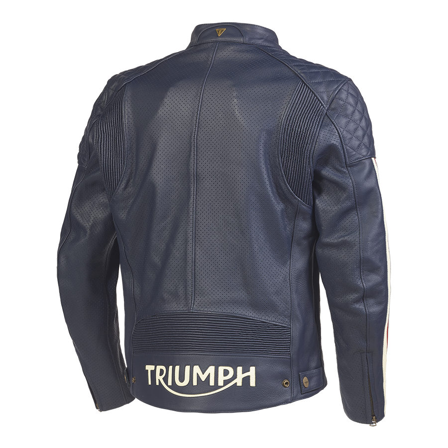 TRIUMPH 純正　BRADDAN AIR RACE JACKET Braddan Air Jacket in Gold | Motorcycle Clothing