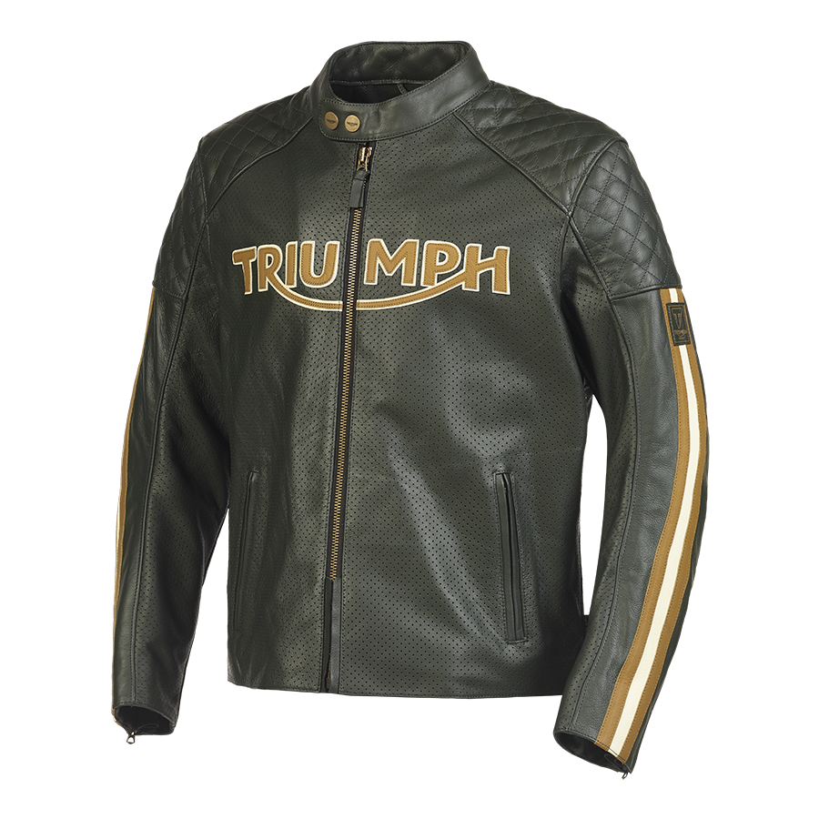 TRIUMPH 純正　BRADDAN AIR RACE JACKET Men's Braddan Air Race Jacket in Blue | Motorcycle Clothing