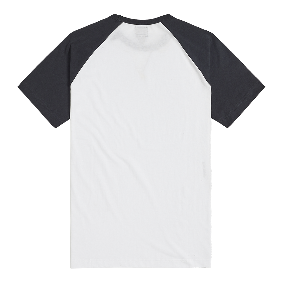 Saltern color Blocked T-shirt in White | Casual Clothing