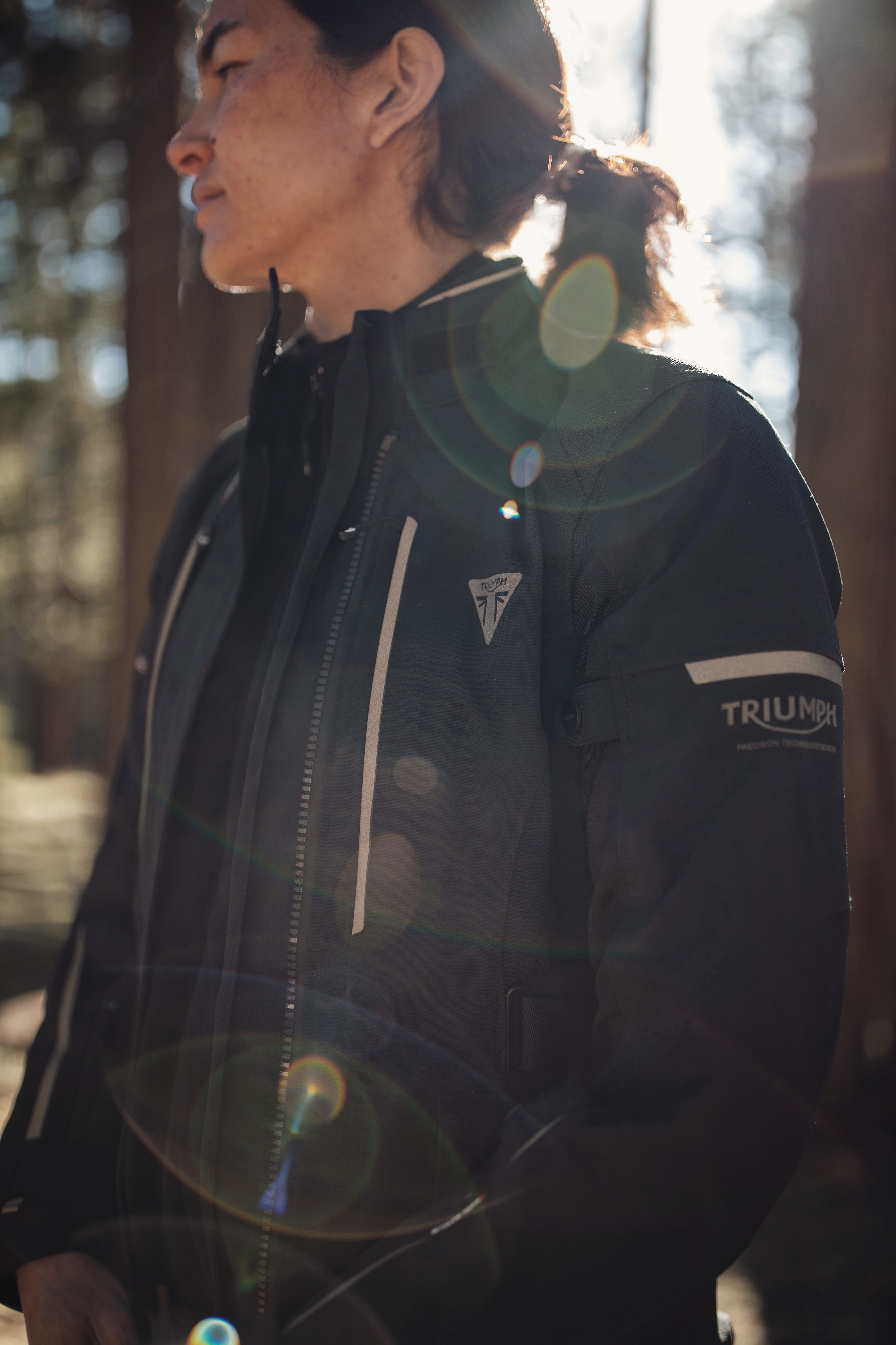Lynwood Womens GORE-TEX® Black Jacket | Motorcycle Clothing