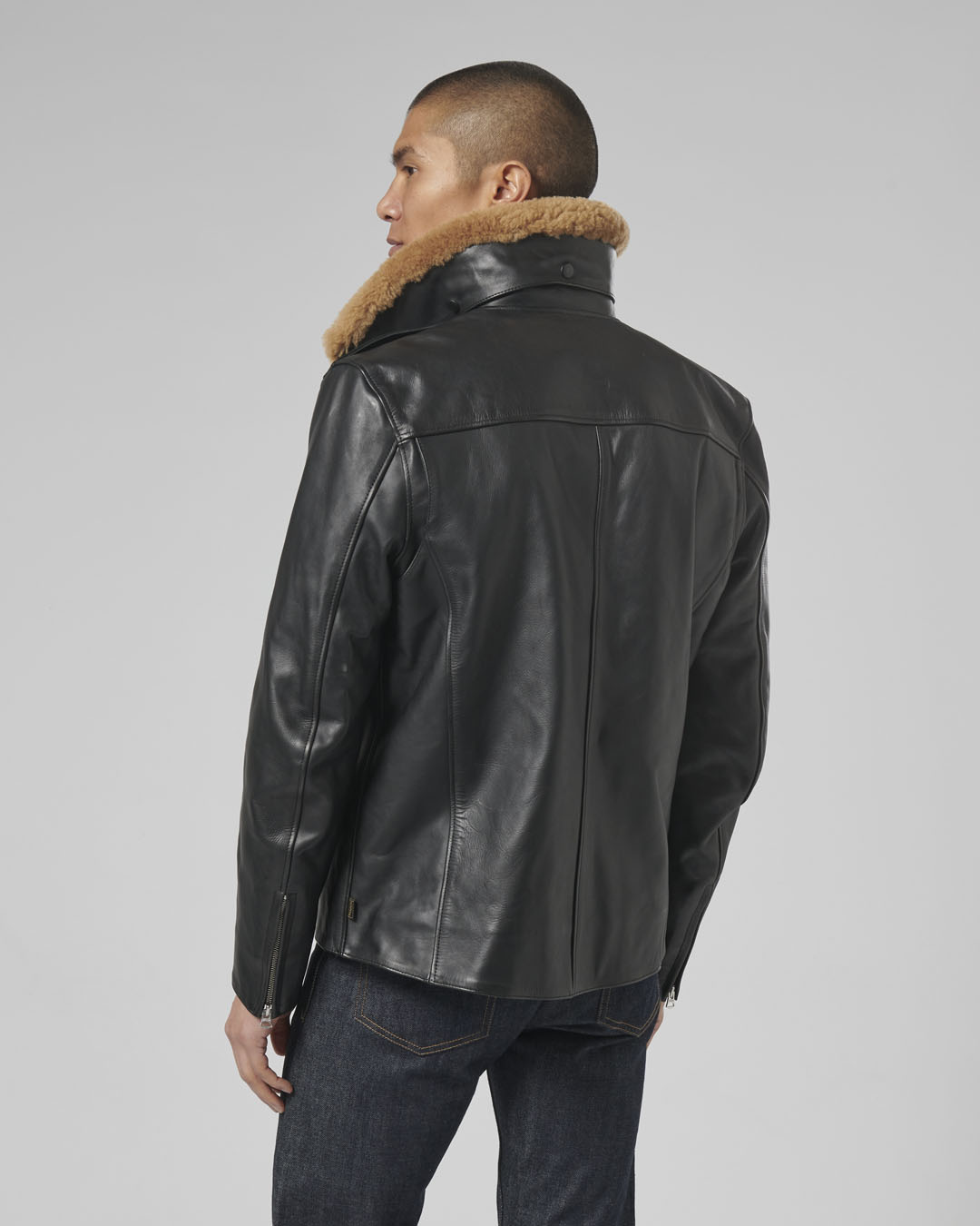 Blouson en cuir Triumph Motorcycles Rexford – Bad and Bold