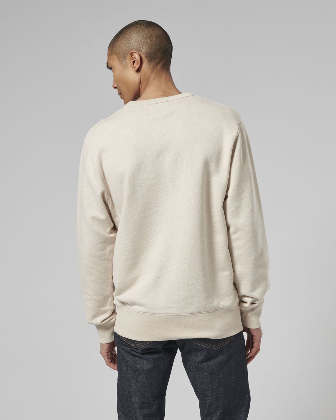 Radical Crew Sweatshirt in Oatmeal