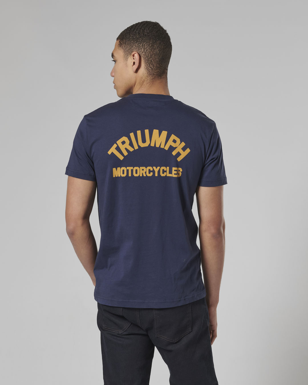 ◼️BOOTLEGGAERS◼️TRIUMPH 半袖Tシャツ: M Super Sport Tiger T-shirt in Silver | Triumph Heritage