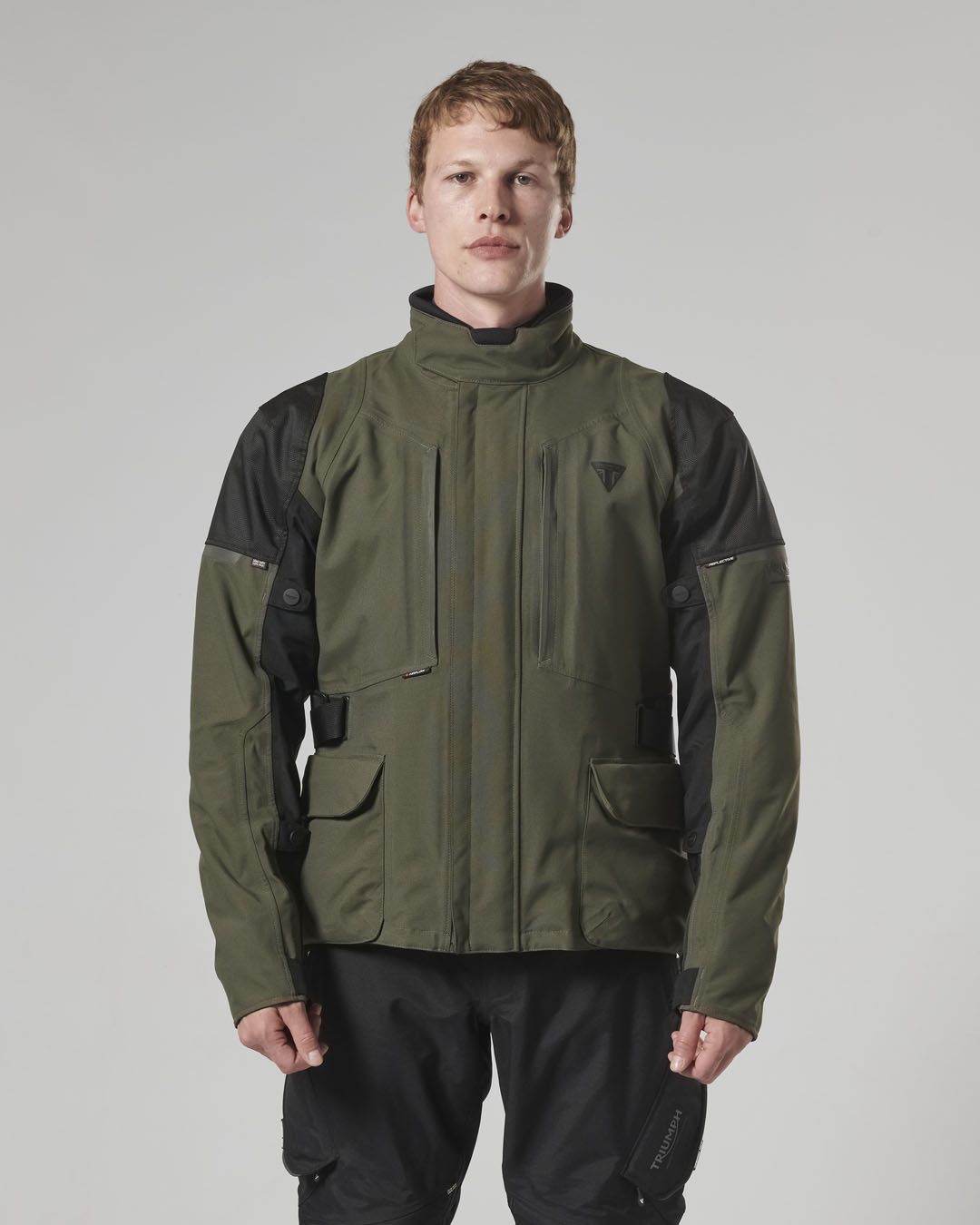 新品未使用 定価 ¥92840トライアンフ LEITH JACKET Leith Adventure Tourer Black Jacket | Motorcycle Clothing