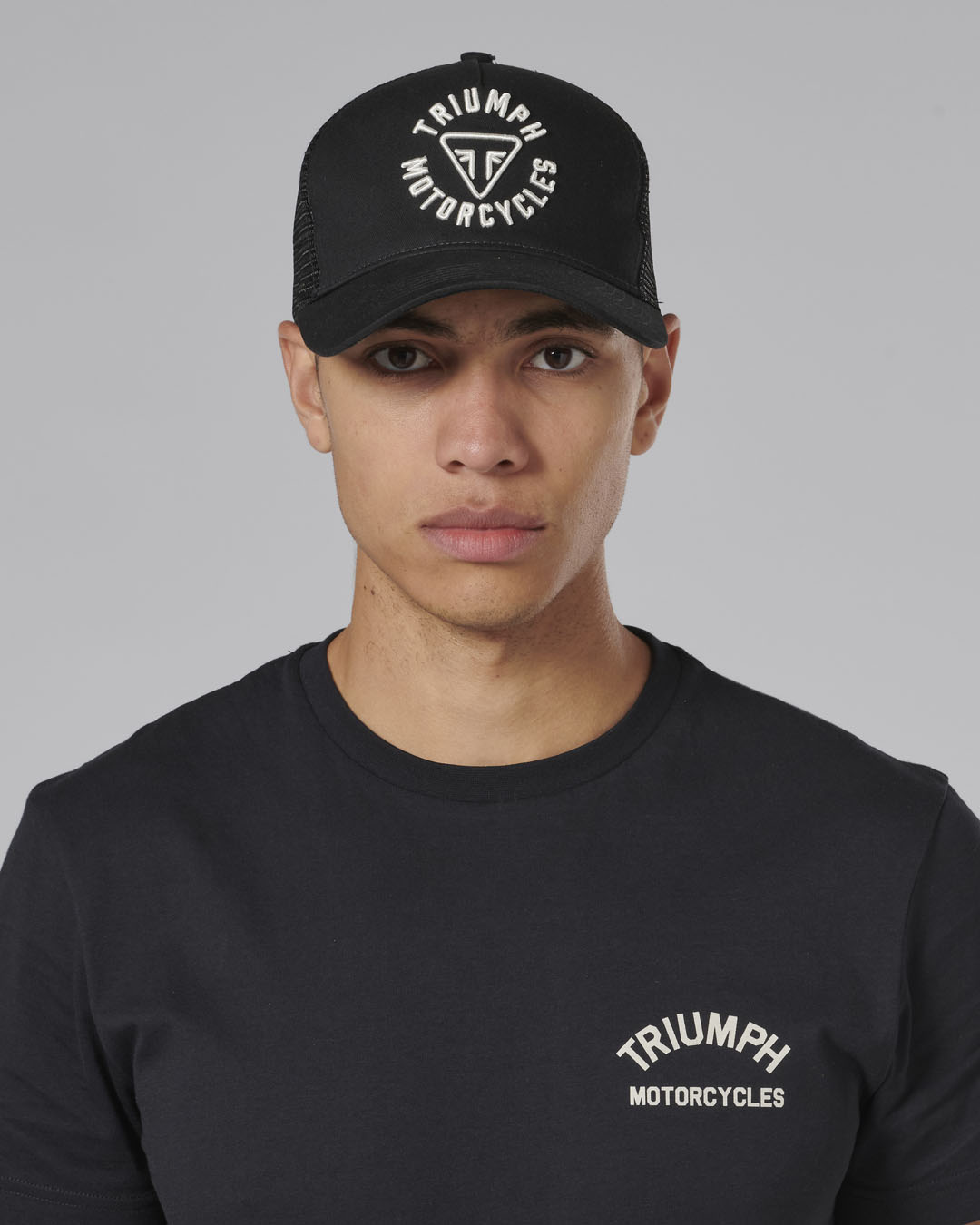 Taylor Trucker Cap in Black | Casual Clothing