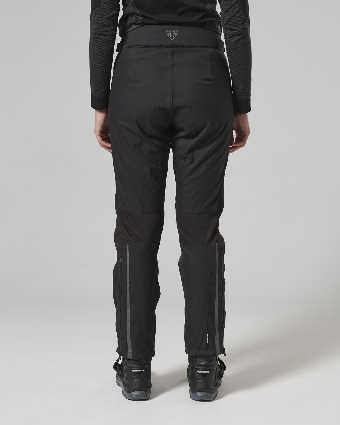 Intrepid Airflow Unisex Black Riding Pants | Motorcycle Clothing