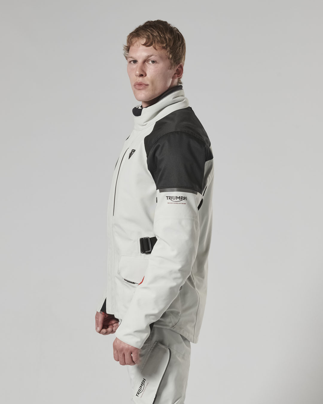 Tourer Lite Grey Jacket | Motorcycle Clothing