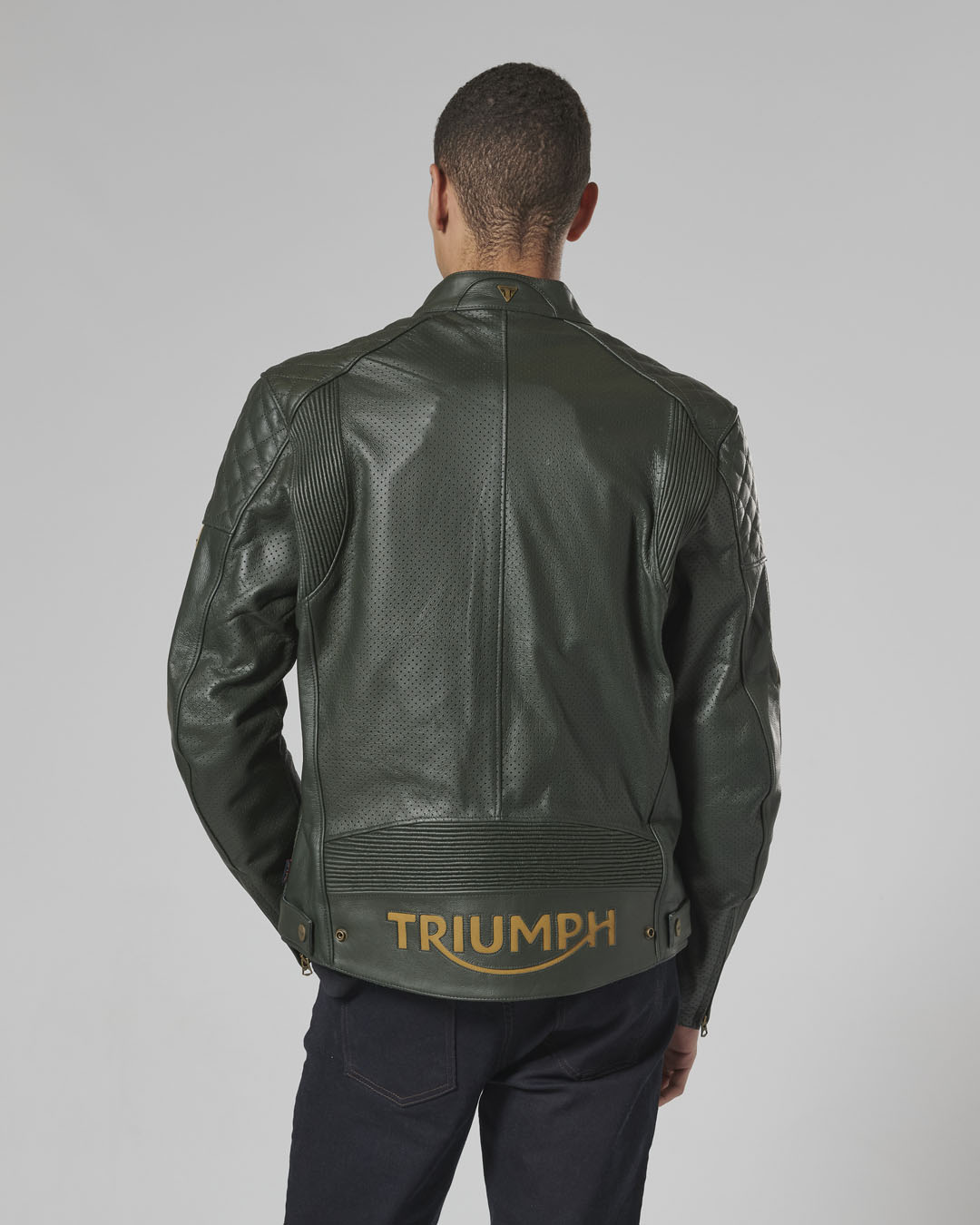 Men's Braddan Air Race Jacket Racing Green Jacket | Motorcycle