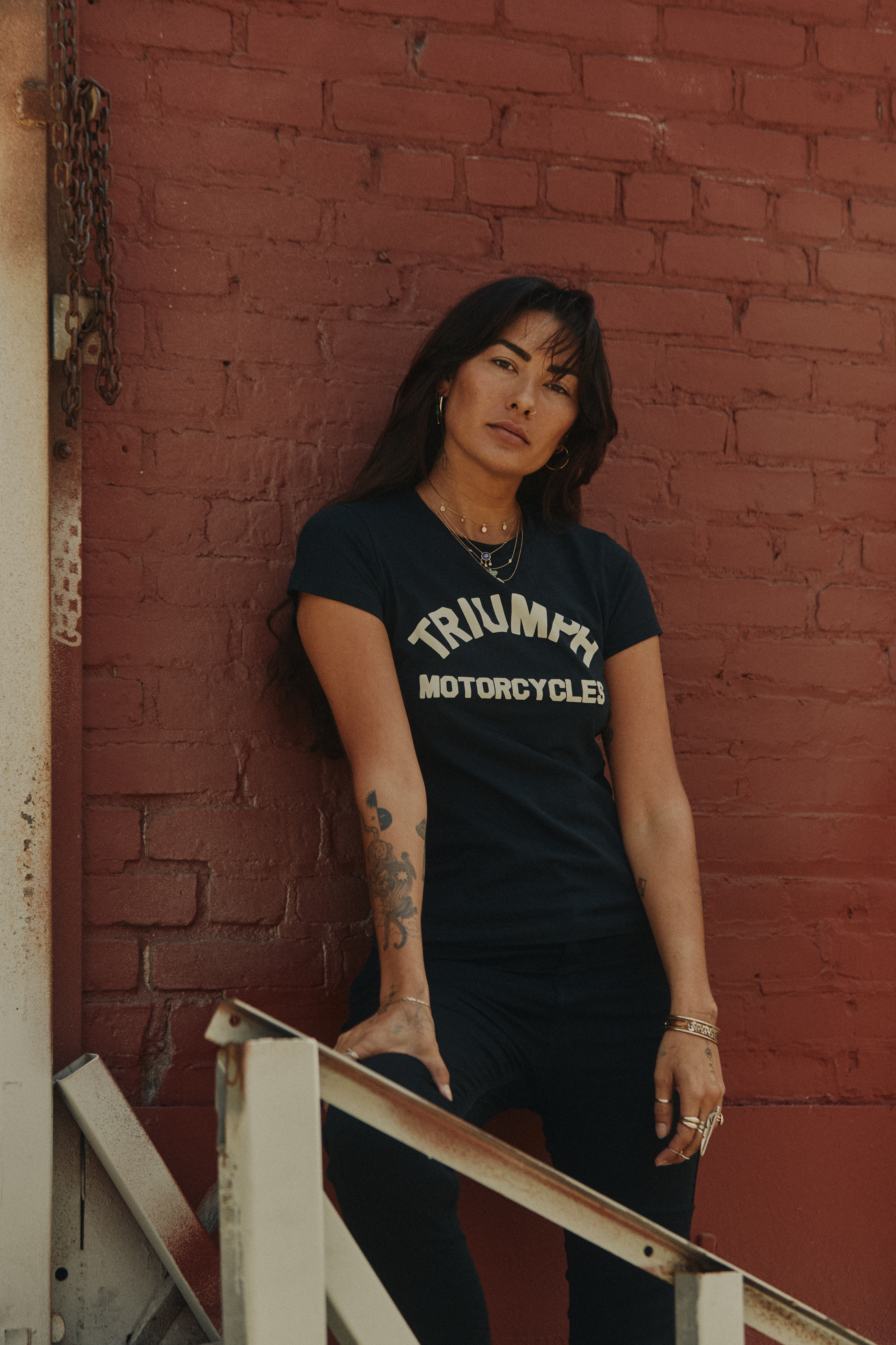 MEDI SATIN DOCKING TUNIC TEE