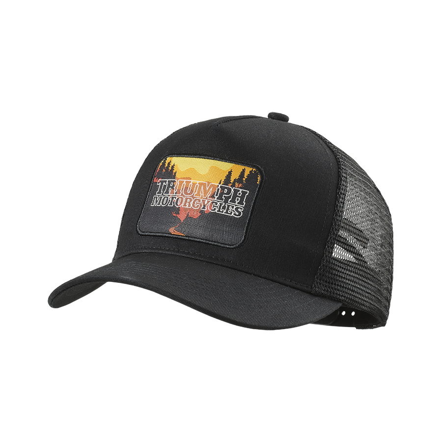 Sunset Graphic Tee in Black | Casual Clothing