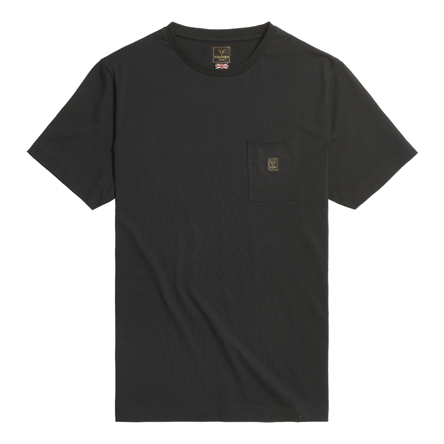 Bonneville T120 Tee in Black | Casual Clothing