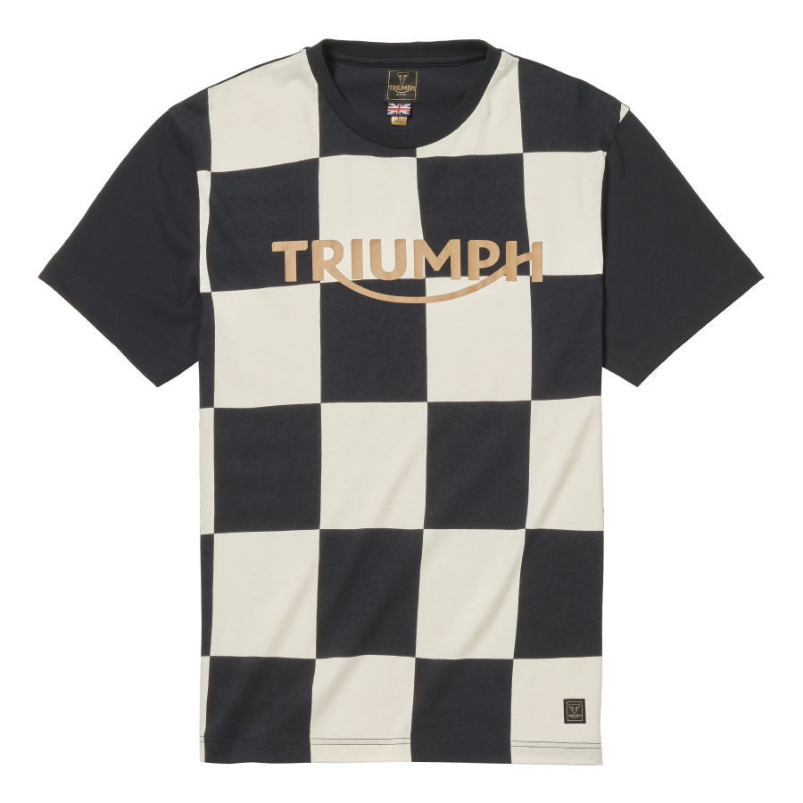 Bonneville T120 Tee in White | Casual Clothing