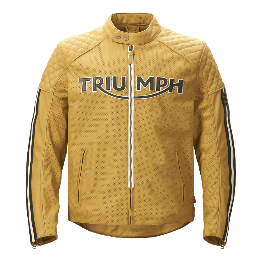 Braddan Air Jacket in Gold | Motorcycle Clothing Braddan Air Jacket in Gold | Motorcycle Clothing