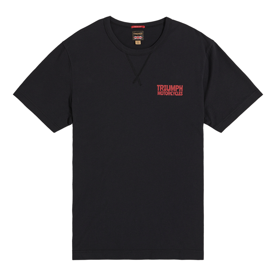 ELECTRIC LOGO GRADATION SS TEE(BLACK) Ｌ ELECTRIC LOGO GRADATION SS TEE (BLACK)