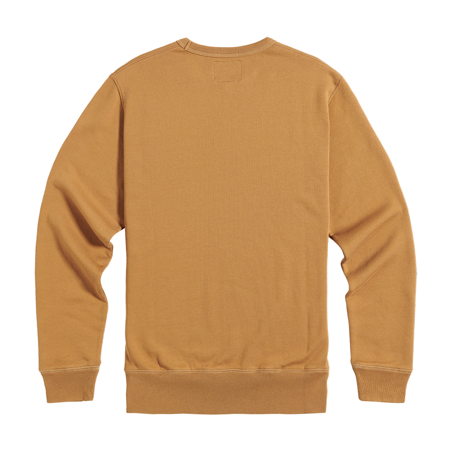 Radial Crew Sweatshirt in Fawn | Triumph Heritage