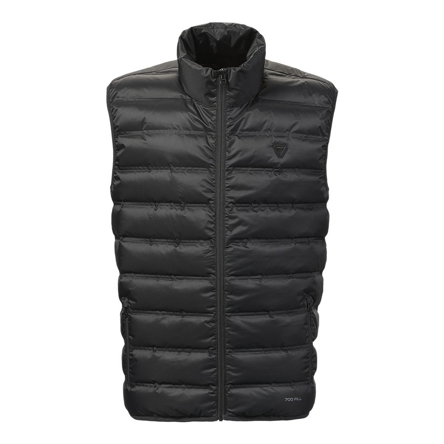 Welded Down Gilet in Black | Motorcycle Clothing