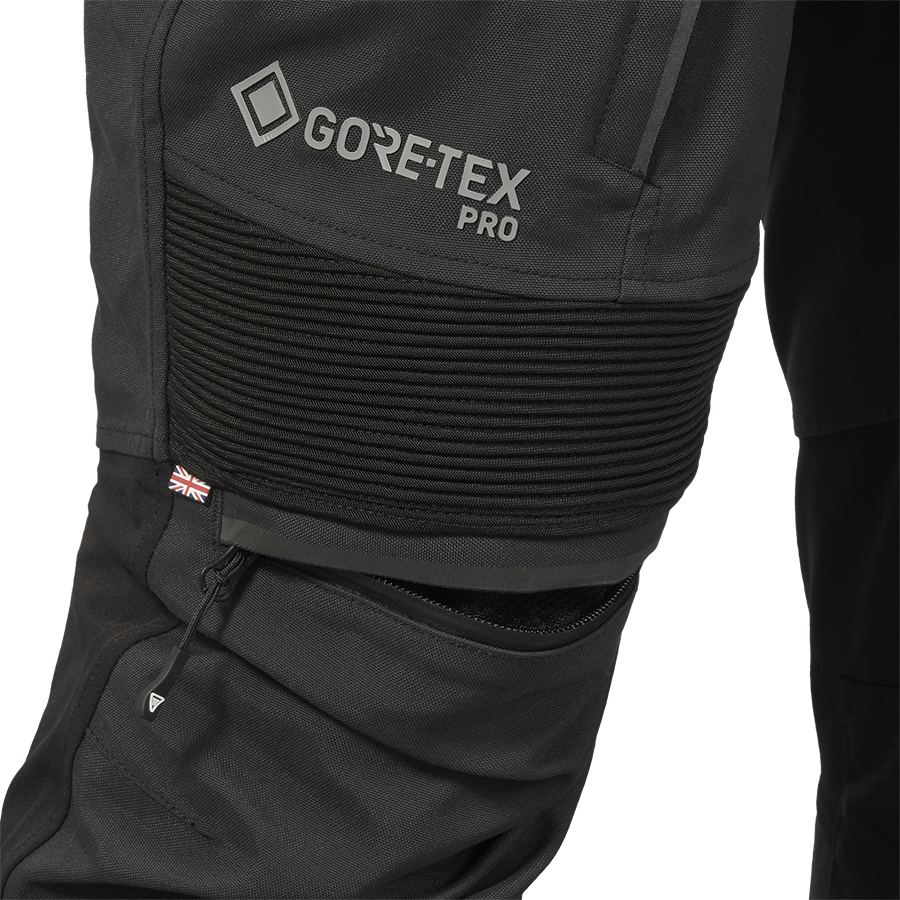 Alder 2 GORE-TEX® PRO Pants in Black| Motorcycle Clothing