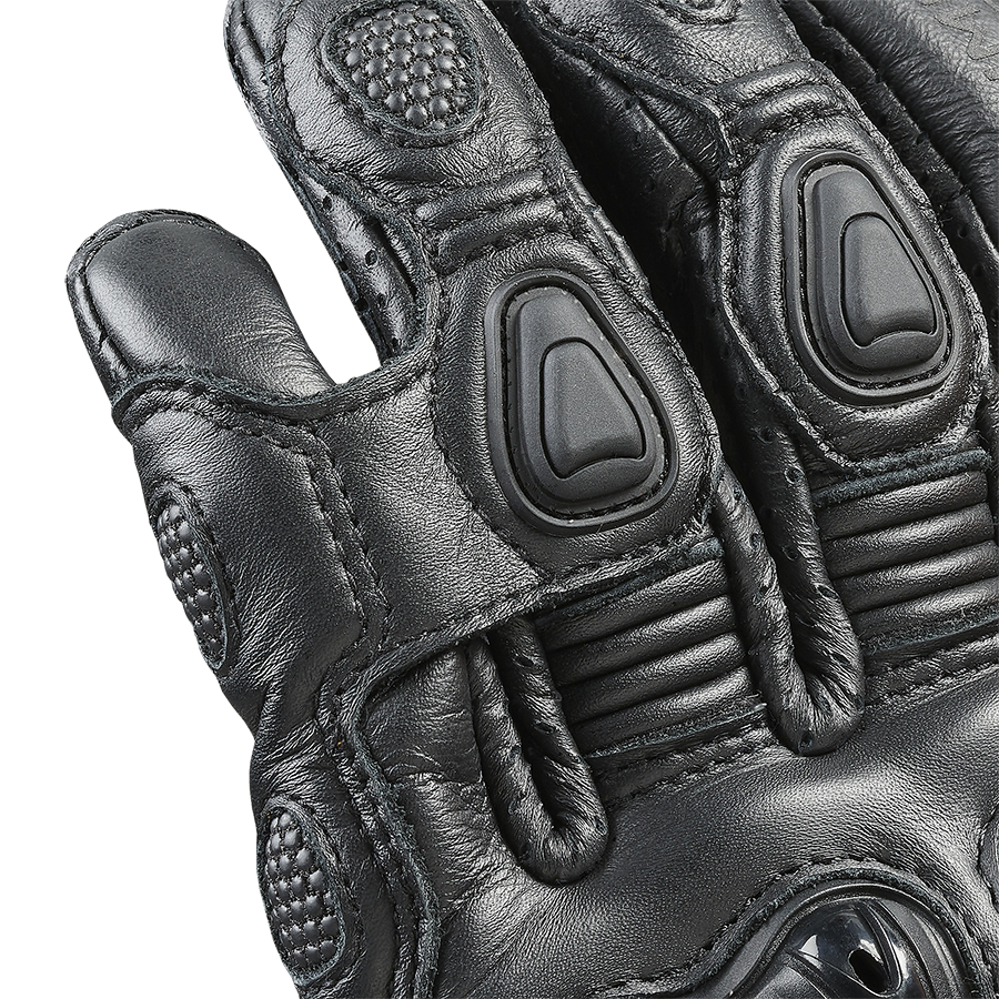 Polaris Leather Gloves in Black | Motorcycle Clothing Polaris Leather Gloves in Black | Motorcycle Clothing