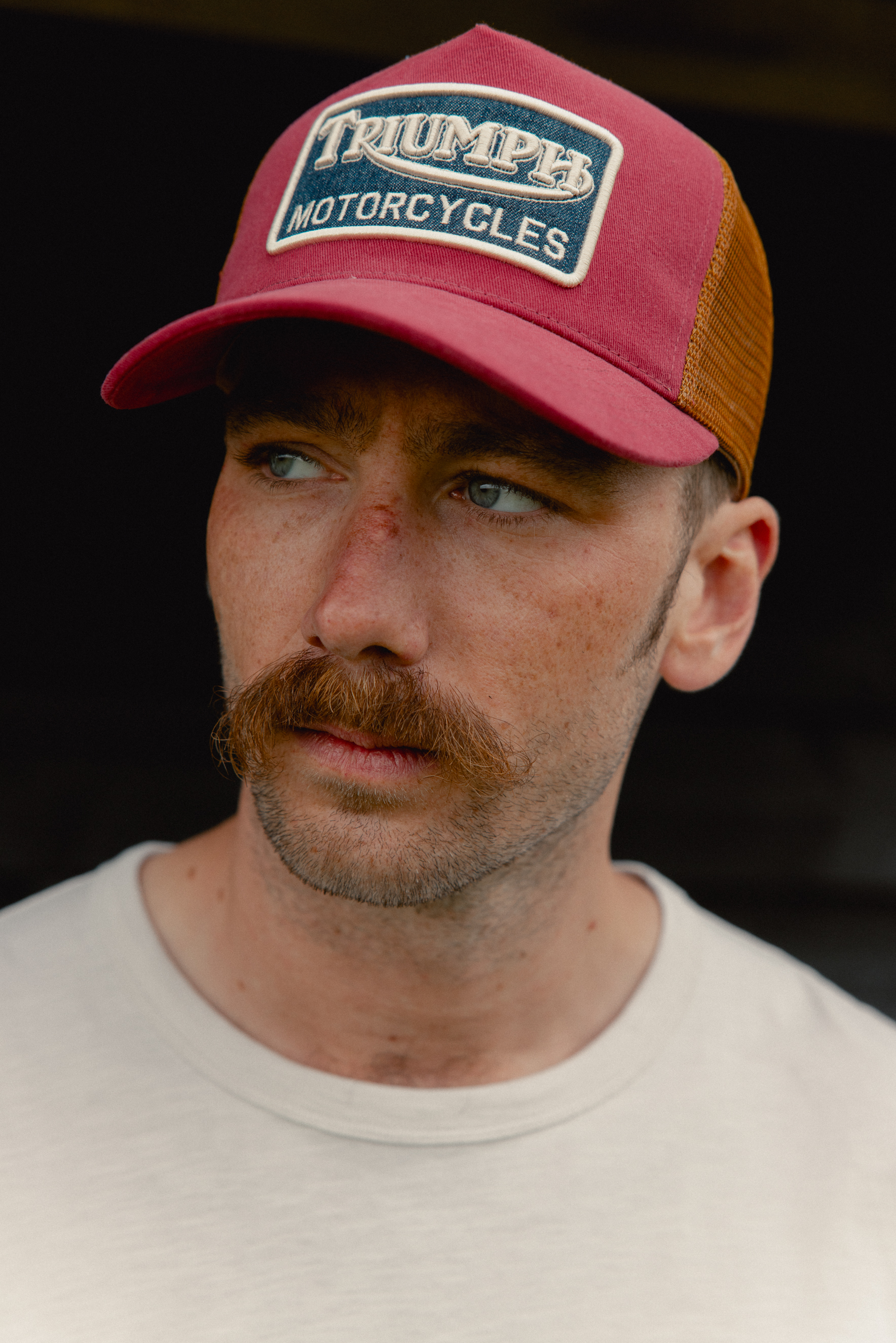 Hunter Trucker Cap in Fawn | Triumph Heritage
