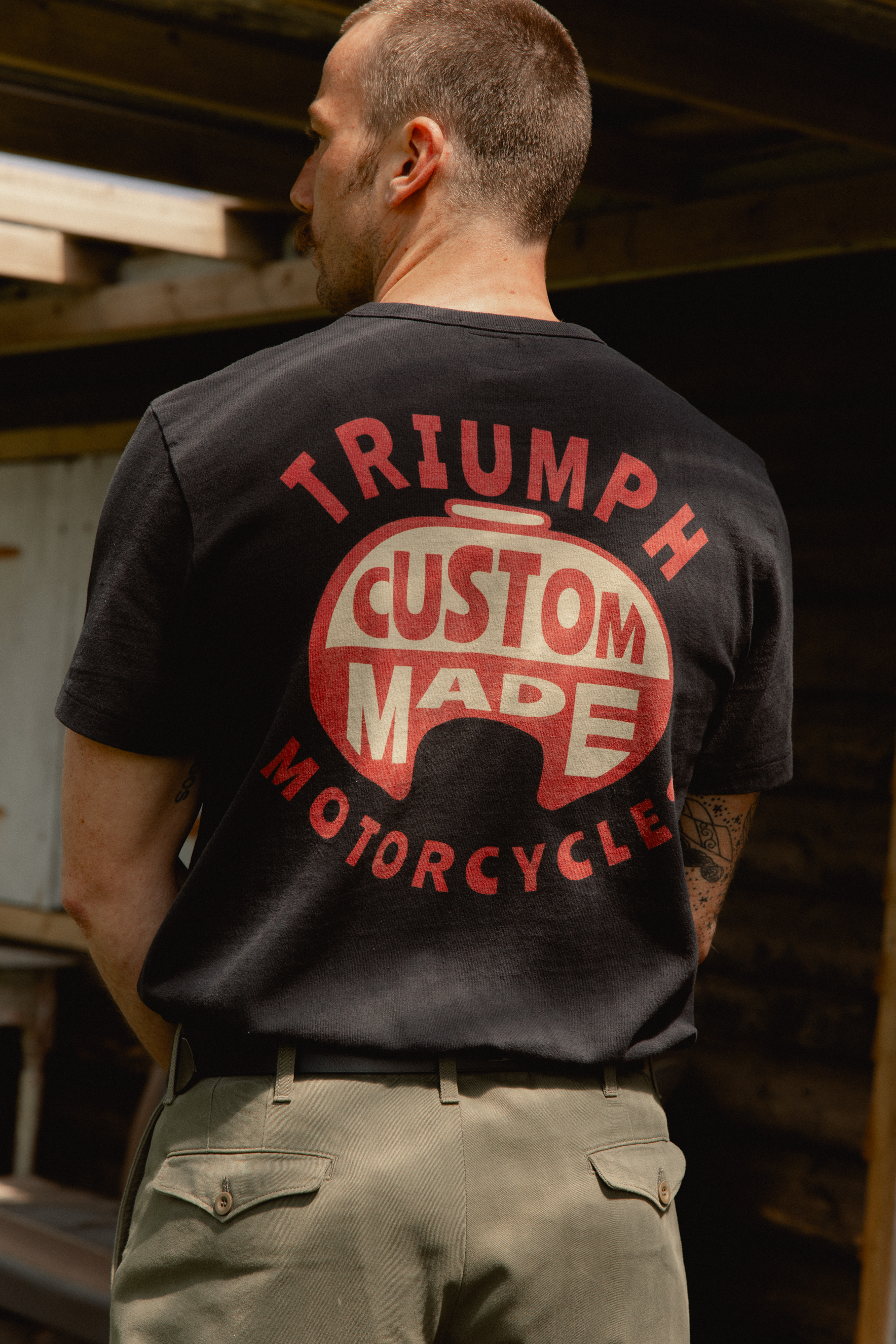 Triumph vintage t shirt cheap