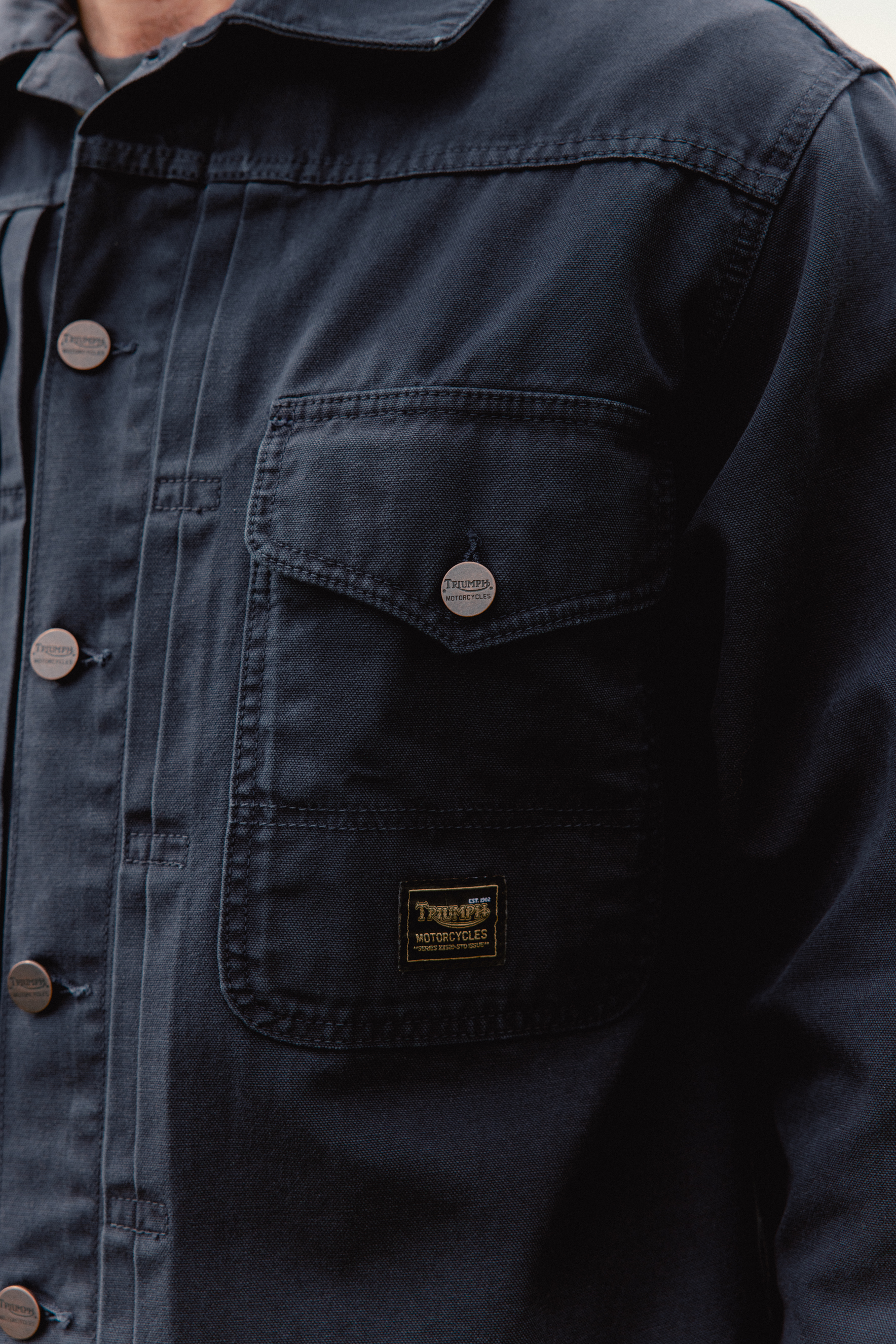 Westener Jacket in Indigo | Triumph Heritage Westener Jacket in Indigo | Triumph Heritage