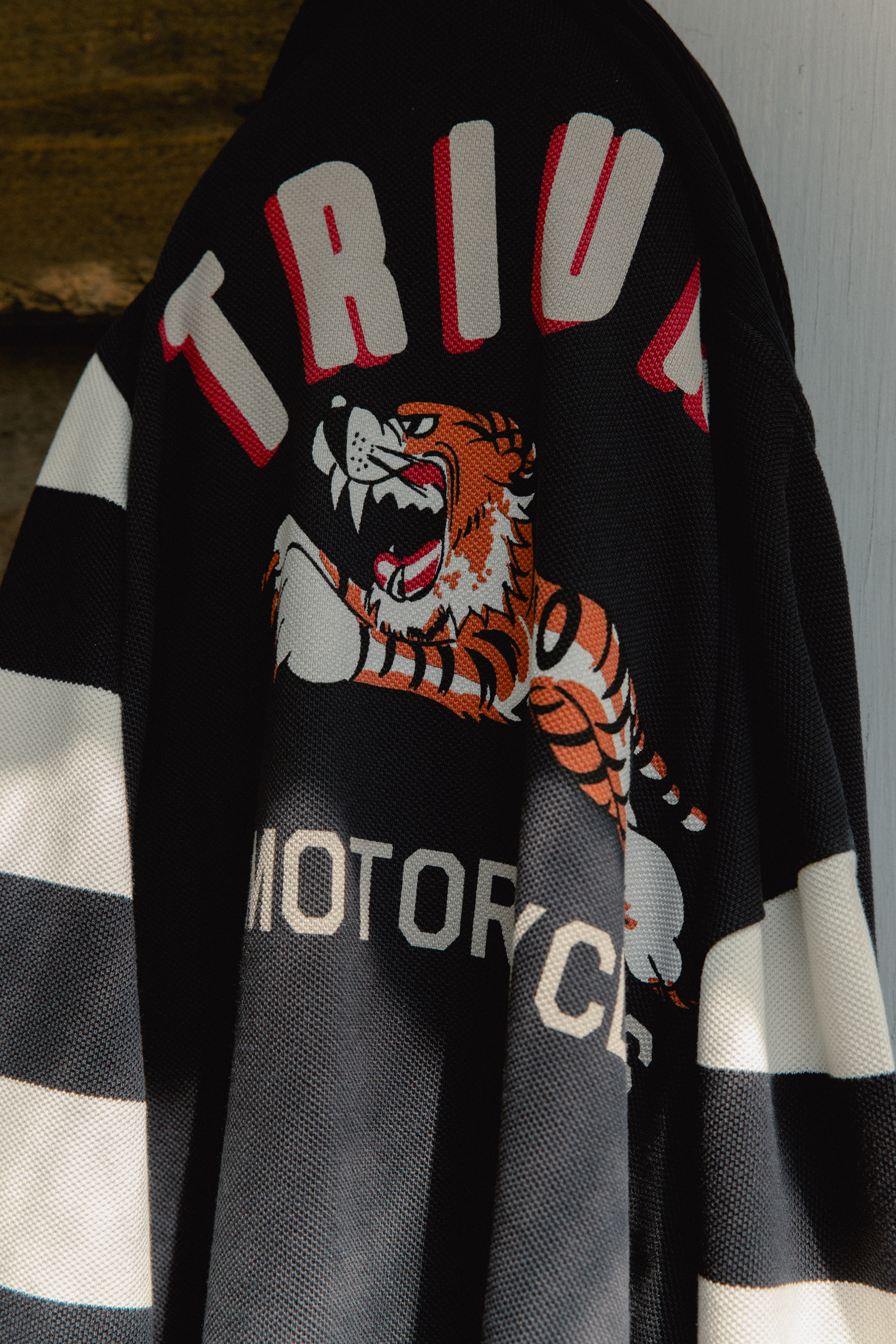 【PARTIMENTO】DOT STRIPE ALL-OVER PRINTED LONG SLEEVE TEE PARTIMENTO