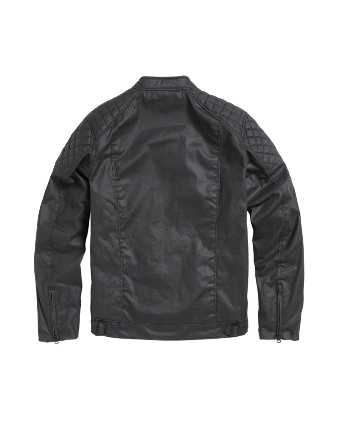Kirk Waxed Cotton Biker Style Jacket