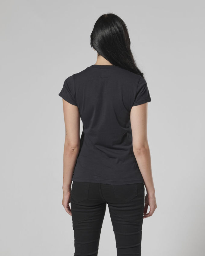 T-shirt à logo en arc de cercle femme Luss