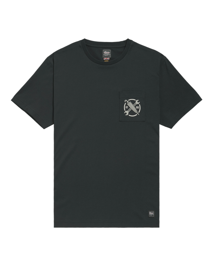 Rupert DGR T-Shirt mit Grafik auf der Rückseite in Schwarz