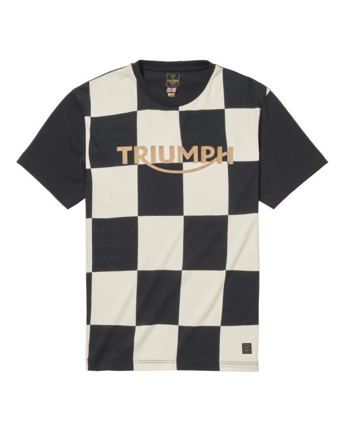 T-shirt Cullen Checkerboard