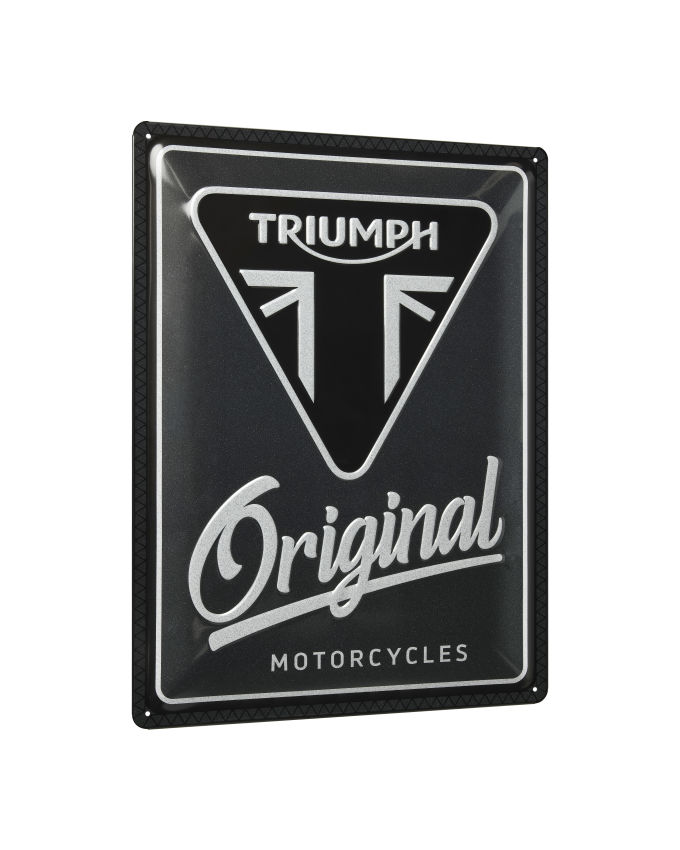 Triumph Original Tin Sign