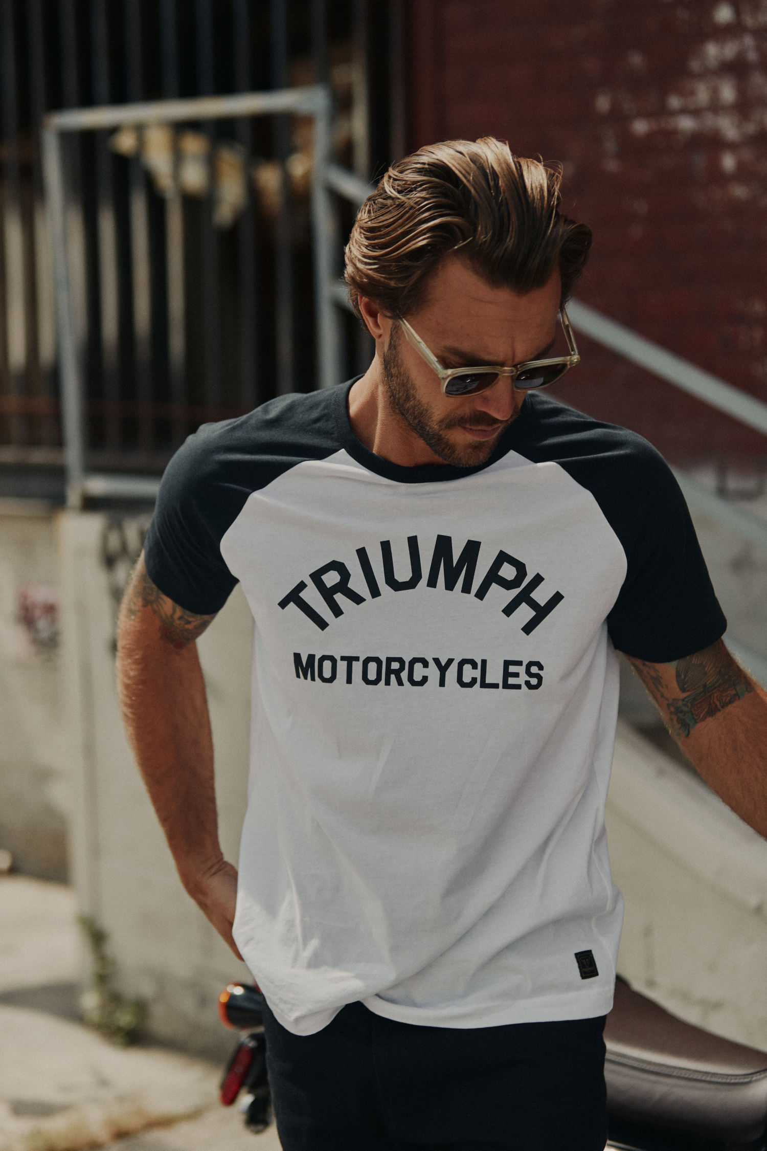 Triumph riding shirt on sale