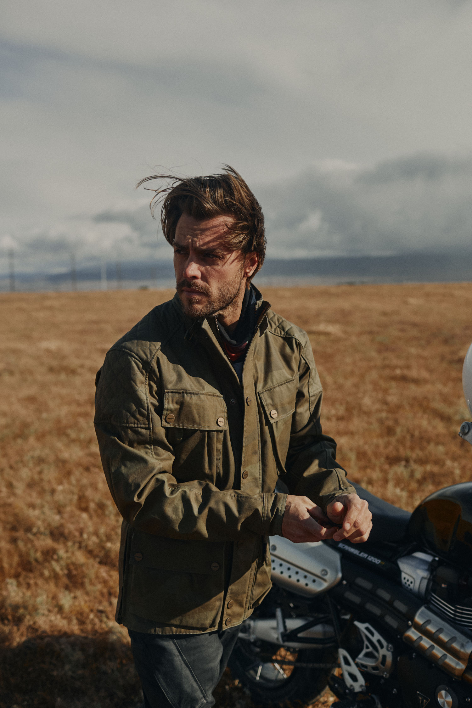 Triumph scrambler jacket online