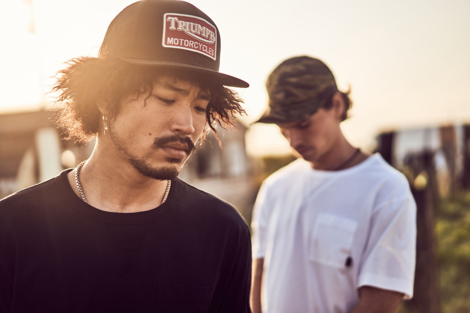 Plain black flat peak cap shop