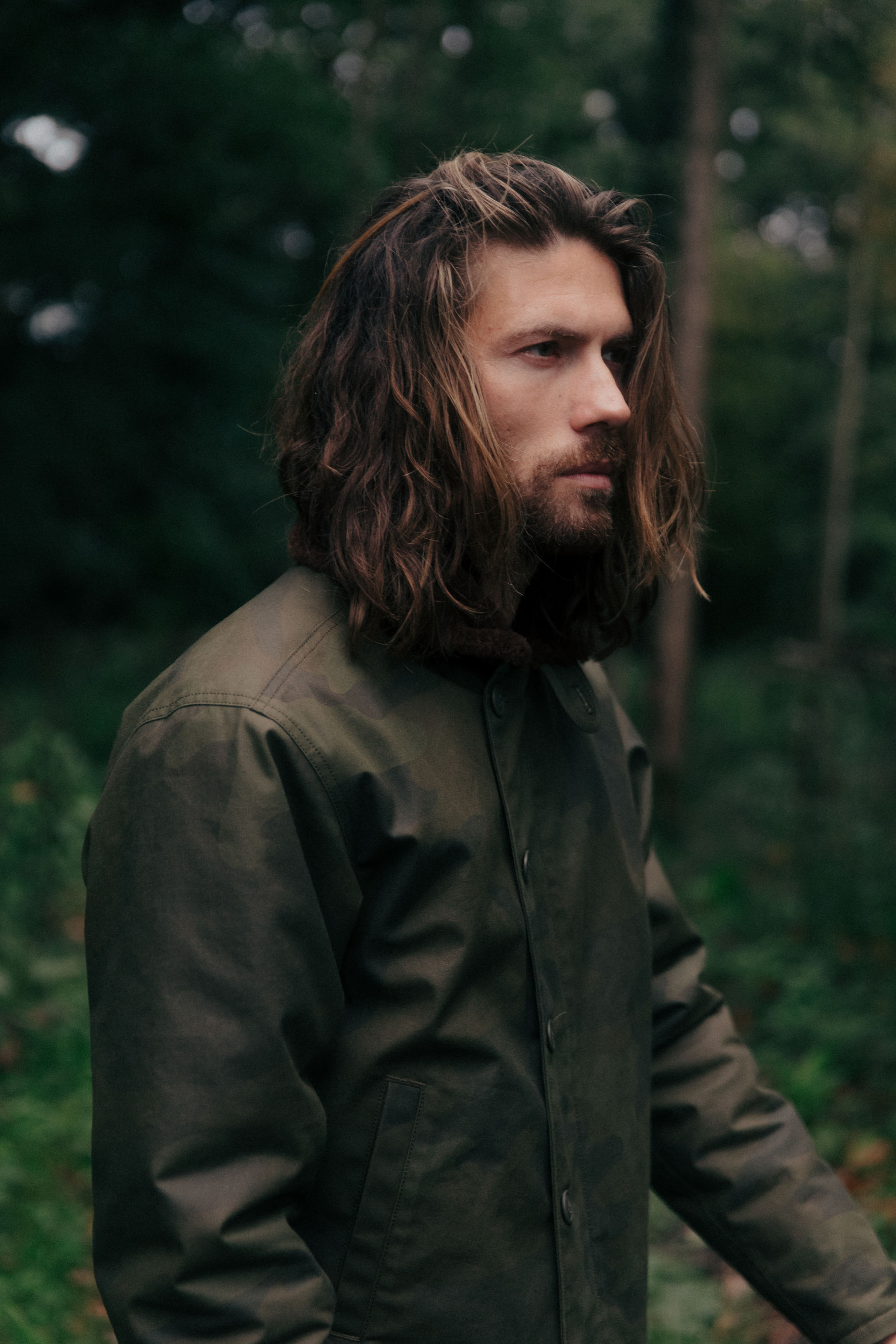 Triumph mcqueen waxed camo jacket new arrivals