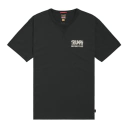 Lone Wolf Graphic Tee in Black | Triumph Heritage