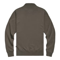 Ribble Quarter Zip Logo Heavyweight Sweatshirt in Indigo | Triumph