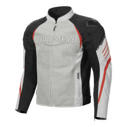 ジャケット・アウター phlannel French Twill Motorcycle Coat 3 Triple Sports Mesh Jacket Roadster Black, Grey & Red Jacket