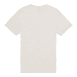 Barwell Printed Tee in White Sand | Triumph Heritage