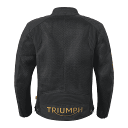 TRIUMPH　メッシュジャケット Braddan Retro Mesh Jacket in Black | Motorcycle Clothing