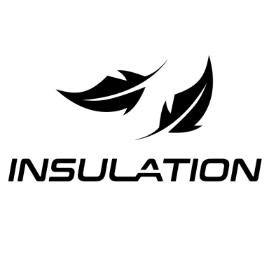 Isolierung mit Daunenfüllung