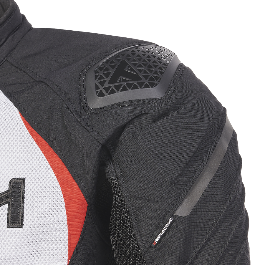 Triple Sports Mesh Jacket Roadster Black & White Jacket