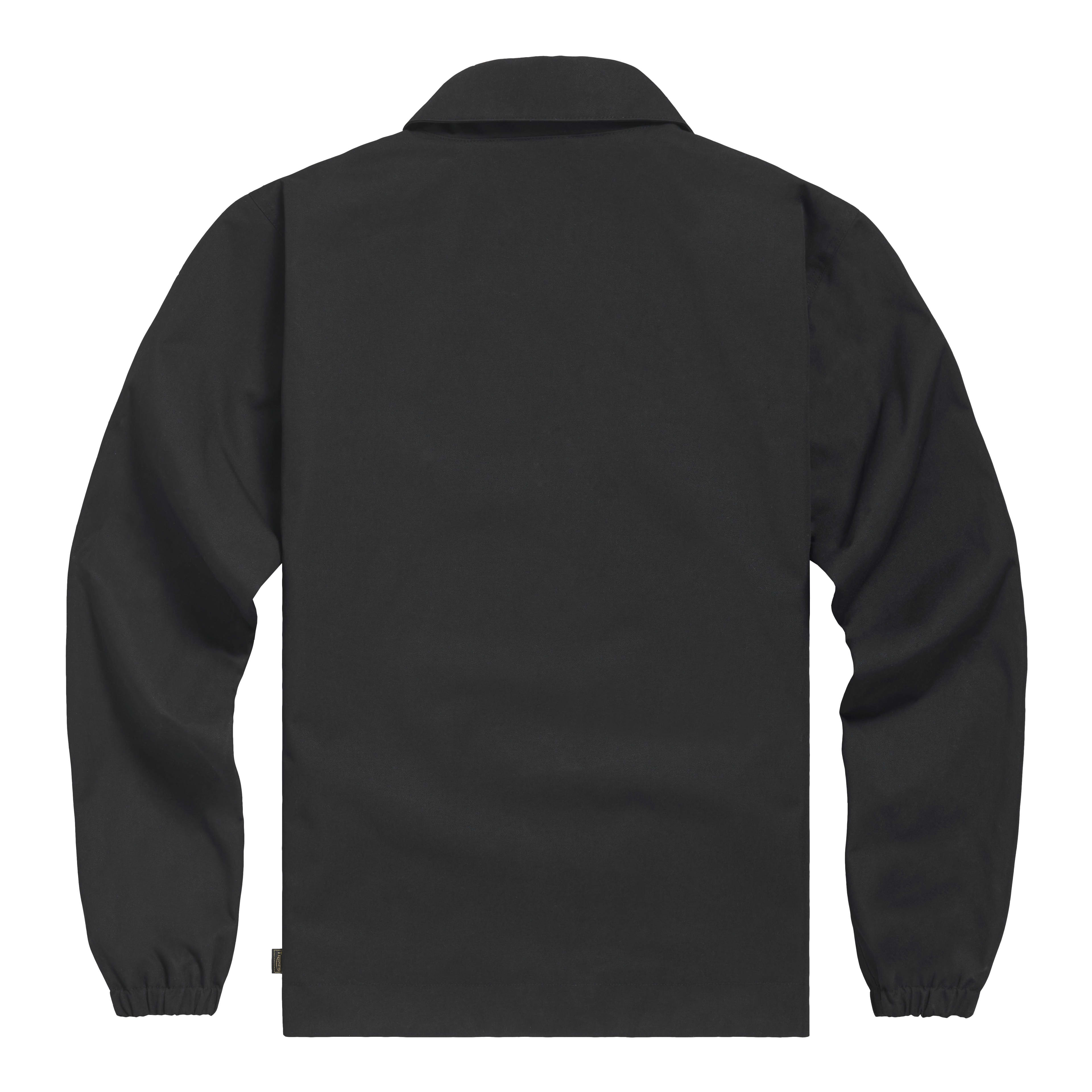 Oiley Coach Jacket in Black | Triumph Heritage