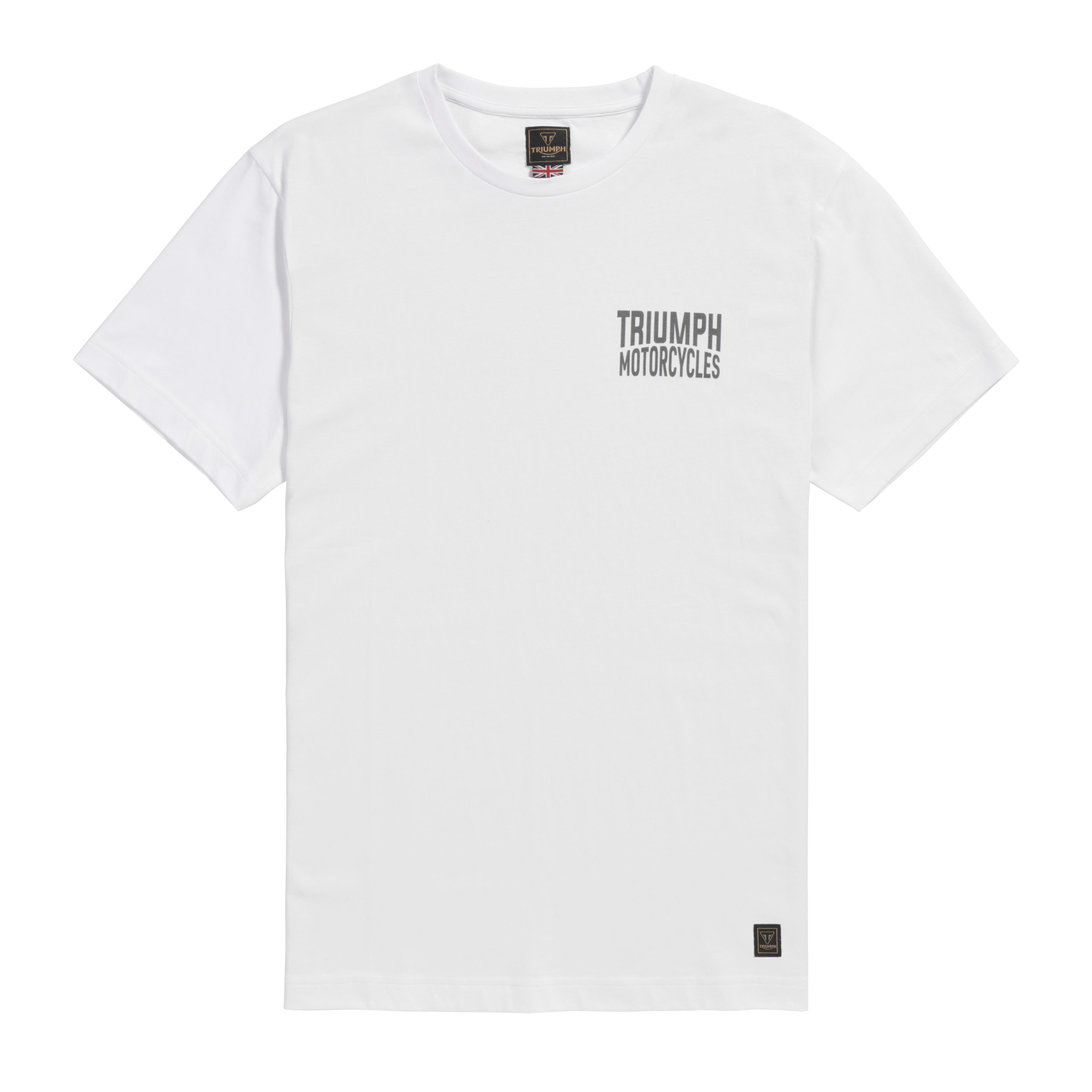 Games Tee in White | Casual Clothing