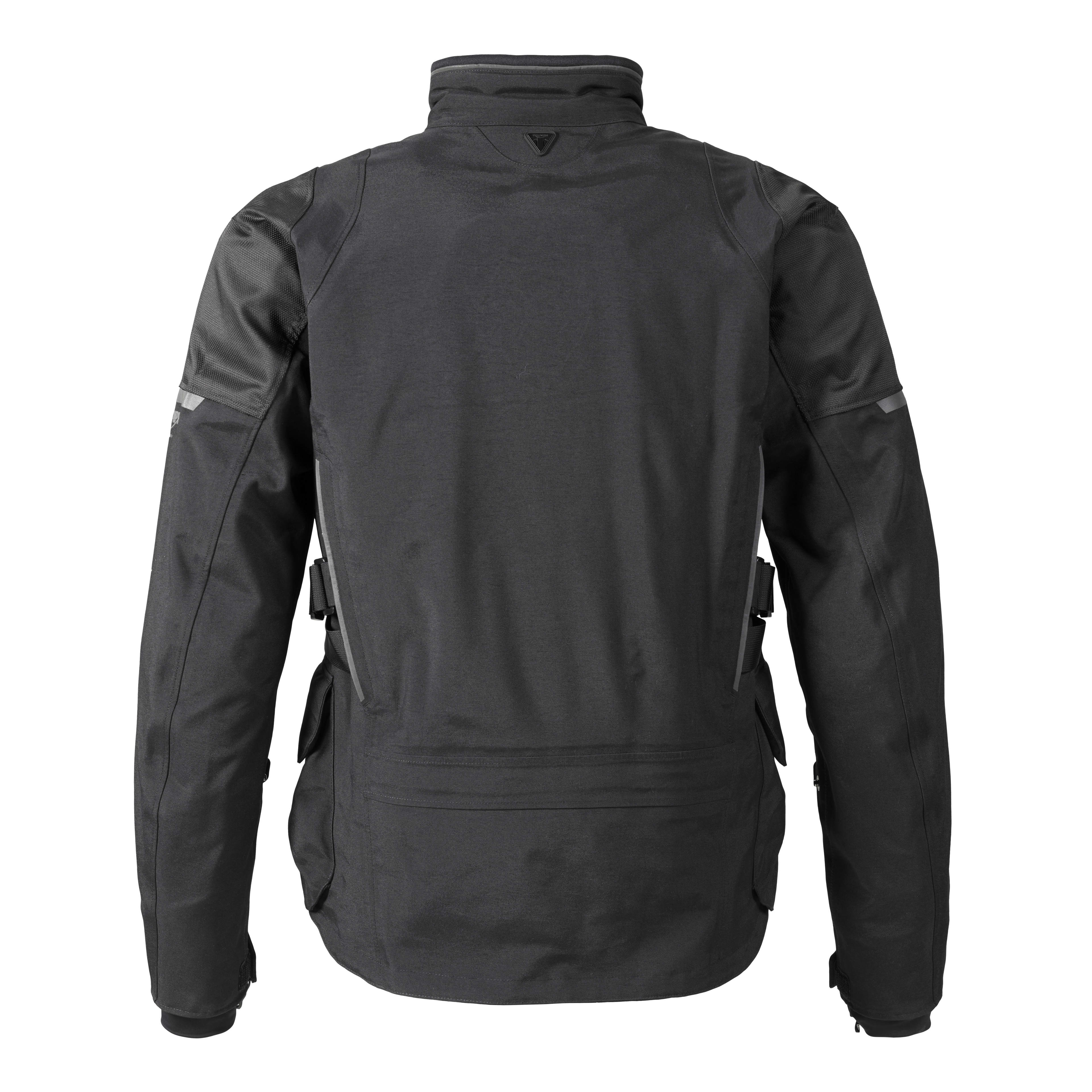 Leith Adventure Tourer Black Jacket | Motorcycle Clothing