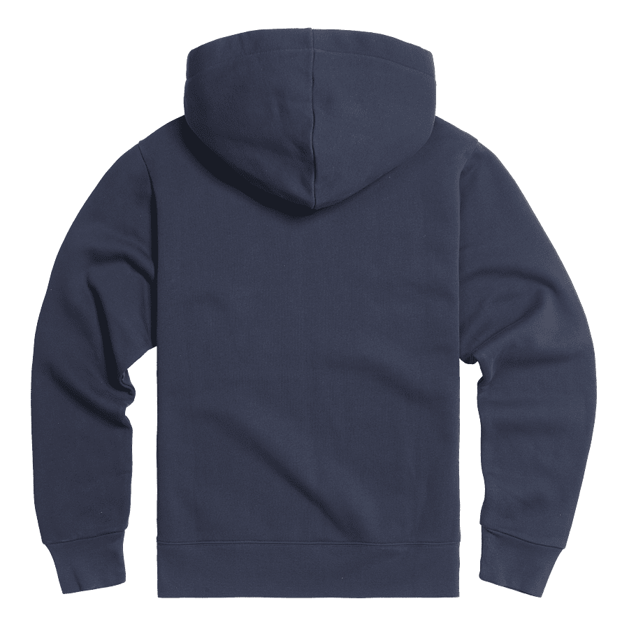 Carrick Arched Lettering Logo Hoodie in Grey |Casual Clothing