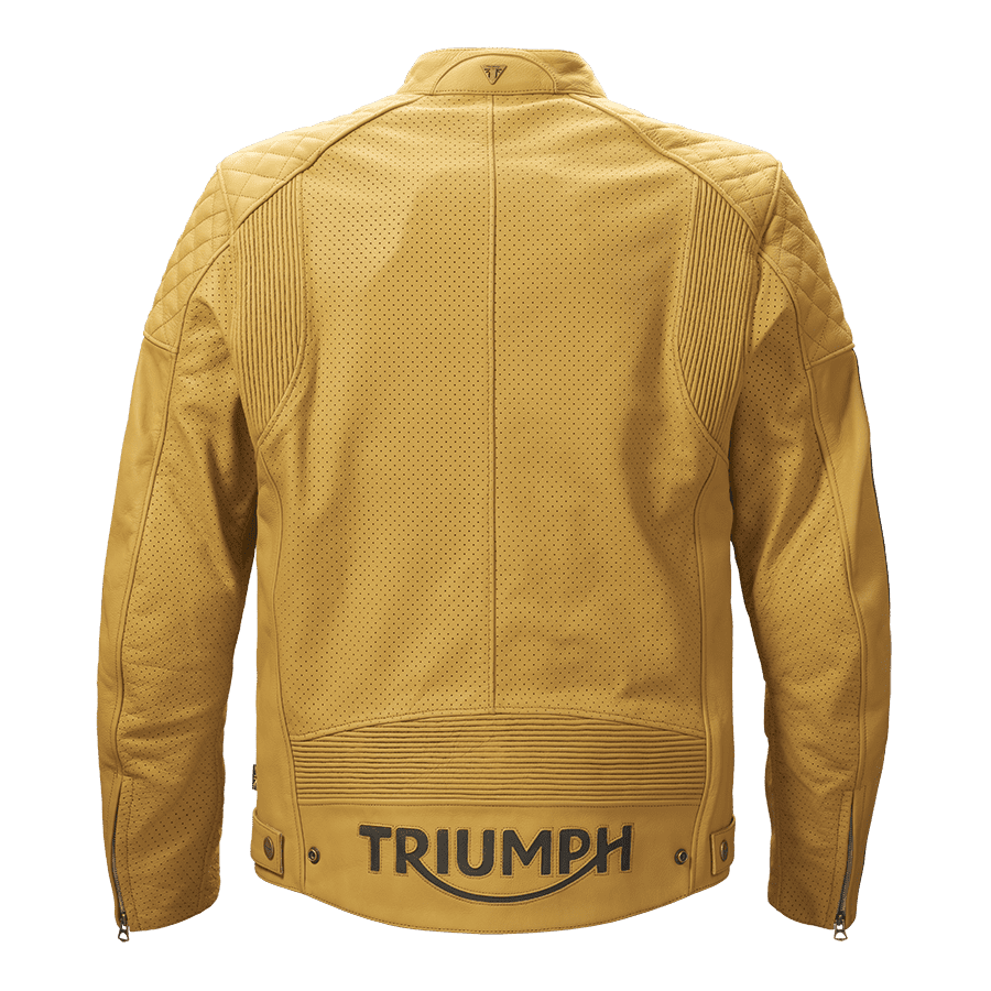 Braddan Air Jacket in Gold | Motorcycle Clothing
