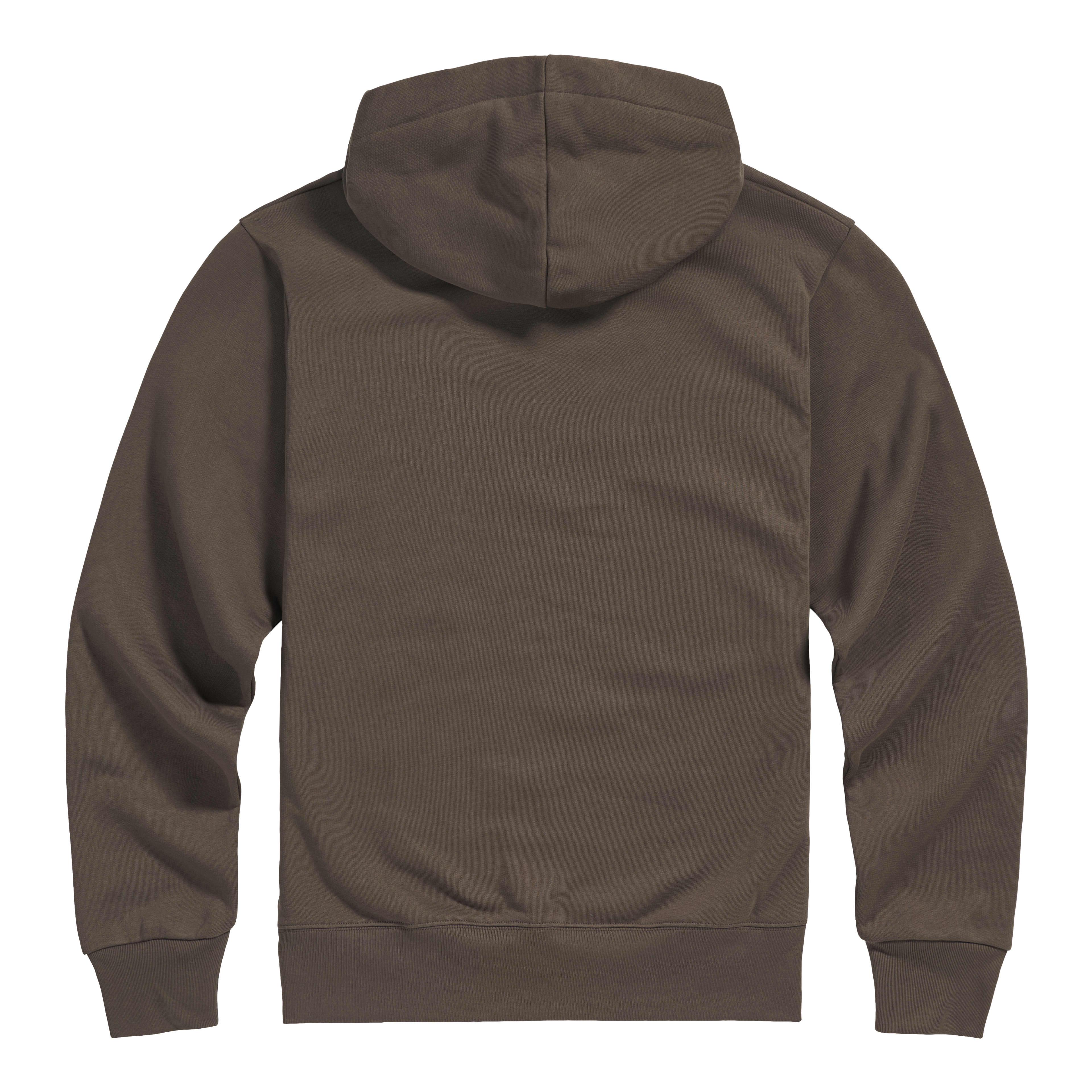 Carrick Arched Lettering Logo Hoodie in Grey |Casual Clothing