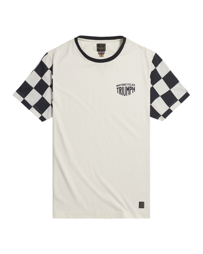 Preston Checkerboard Sleeve Tee